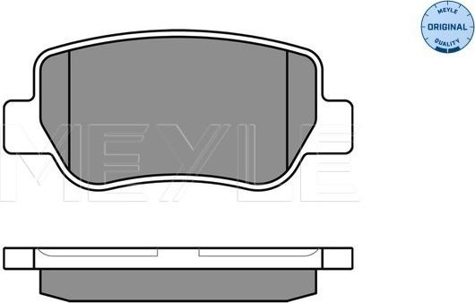 Meyle 025 248 8516/W - Jarrupala, levyjarru inparts.fi