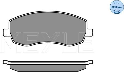 Meyle 025 248 3919/W - Jarrupala, levyjarru inparts.fi