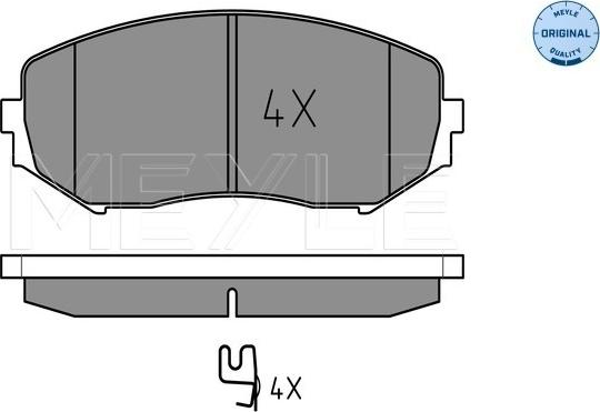 Meyle 025 243 4617/W - Jarrupala, levyjarru inparts.fi