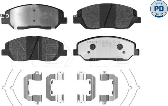 Meyle 025 243 5117/PD - Jarrupala, levyjarru inparts.fi