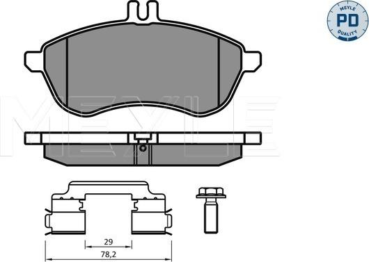 Meyle 025 243 0620-2/PD - Jarrupala, levyjarru inparts.fi