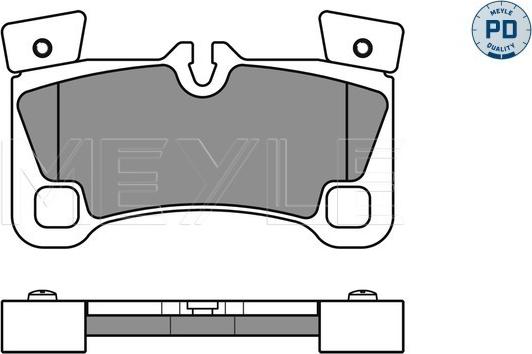 Meyle 025 242 9616/PD - Jarrupala, levyjarru inparts.fi