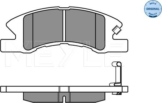 Meyle 025 242 2914/W - Jarrupala, levyjarru inparts.fi