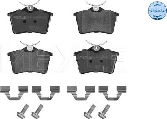 Meyle 025 247 6516/W - Jarrupala, levyjarru inparts.fi