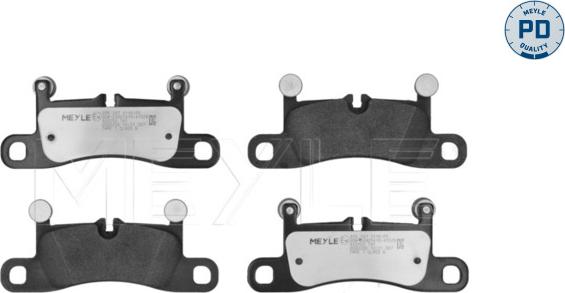 Meyle 025 247 2116/PD - Jarrupala, levyjarru inparts.fi