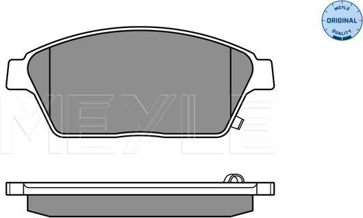 Meyle 025 250 3418/W - Jarrupala, levyjarru inparts.fi