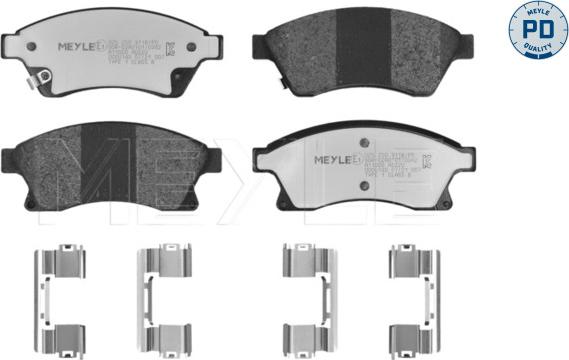 Meyle 025 250 3118/PD - Jarrupala, levyjarru inparts.fi