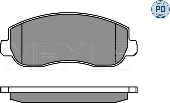 Meyle 025 251 4718/PD - Jarrupala, levyjarru inparts.fi