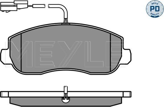 Meyle 025 251 4718/PD - Jarrupala, levyjarru inparts.fi