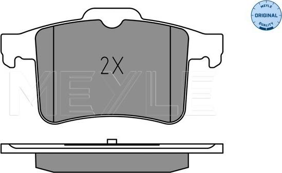 Meyle 025 251 1416 - Jarrupala, levyjarru inparts.fi