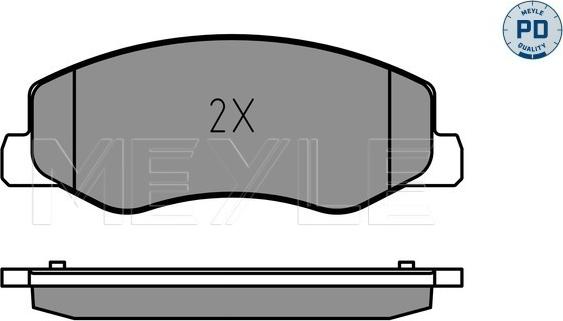 Meyle 025 251 7218/PD - Jarrupala, levyjarru inparts.fi