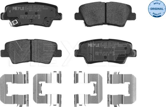 Meyle 025 253 3715/W - Jarrupala, levyjarru inparts.fi