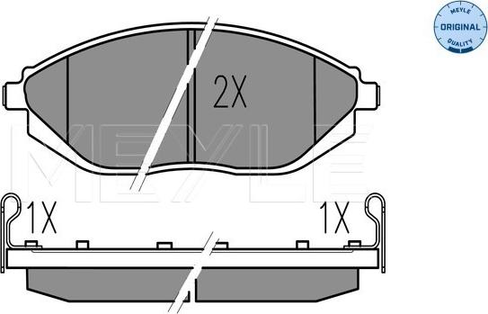 Meyle 025 252 6817/W - Jarrupala, levyjarru inparts.fi