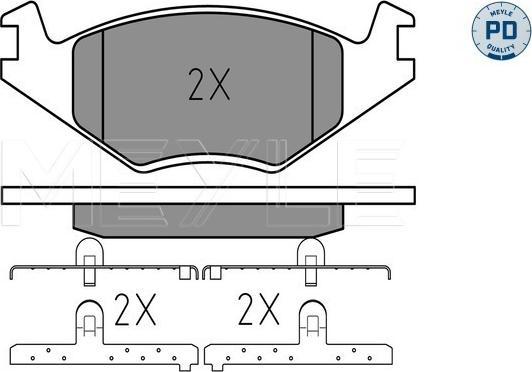 Meyle 025 208 8719/PD - Jarrupala, levyjarru inparts.fi