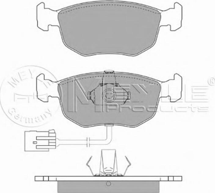 Meyle 0252191019W - Jarrupala, levyjarru inparts.fi