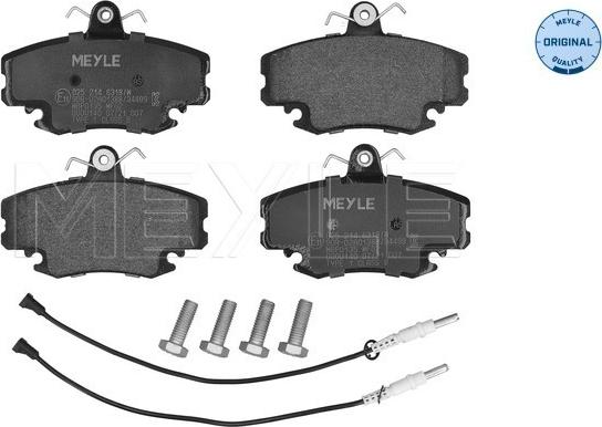 Meyle 025 214 6318/W - Jarrupala, levyjarru inparts.fi