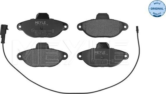 Meyle 025 214 3617/W - Jarrupala, levyjarru inparts.fi