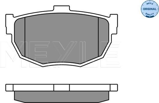 Meyle 025 215 5314/W - Jarrupala, levyjarru inparts.fi