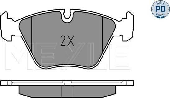 Meyle 025 216 7720/PD - Jarrupala, levyjarru inparts.fi