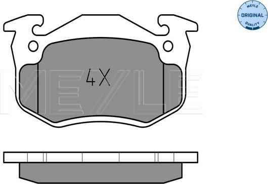 Meyle 025 210 9615/W - Jarrupala, levyjarru inparts.fi