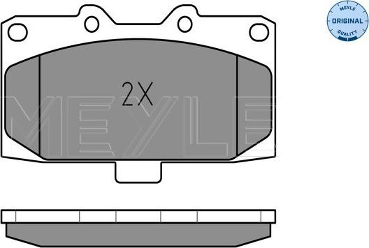 Meyle 025 218 5415/W - Jarrupala, levyjarru inparts.fi