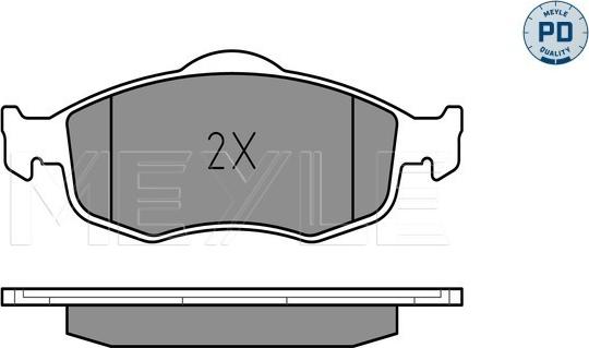 Meyle 025 213 9418/PD - Jarrupala, levyjarru inparts.fi