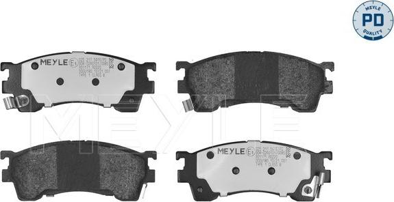 Meyle 025 217 5416/PD - Jarrupala, levyjarru inparts.fi