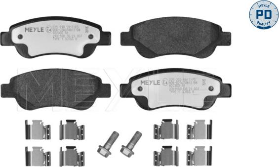 Meyle 025 239 5917/PD - Jarrupala, levyjarru inparts.fi