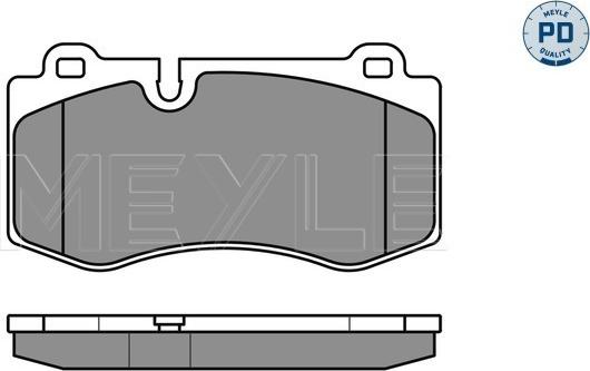 Meyle 025 239 6018/PD - Jarrupala, levyjarru inparts.fi