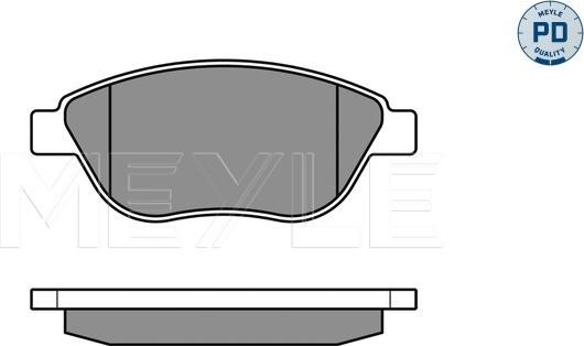 Meyle 025 239 8119/PD - Jarrupala, levyjarru inparts.fi