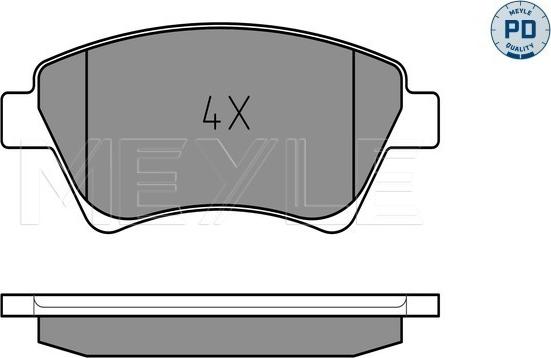 Meyle 025 239 3018/PD - Jarrupala, levyjarru inparts.fi