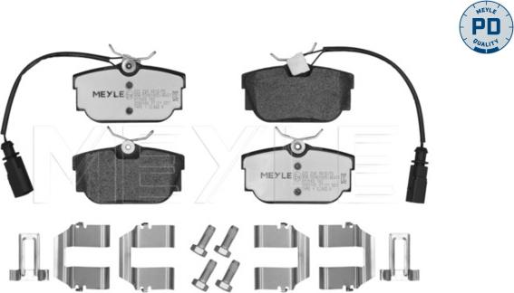 Meyle 025 234 4616/PD - Jarrupala, levyjarru inparts.fi