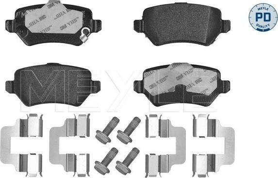 Meyle 025 234 1715/PD - Jarrupala, levyjarru inparts.fi