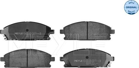 Meyle 025 234 2016/W - Jarrupala, levyjarru inparts.fi