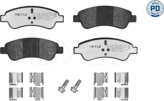 Meyle 025 235 9919/PD - Jarrupala, levyjarru inparts.fi