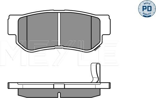 Meyle 025 235 4314/PD - Jarrupala, levyjarru inparts.fi