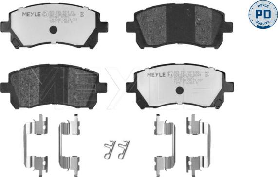 Meyle 025 235 5817/PD - Jarrupala, levyjarru inparts.fi