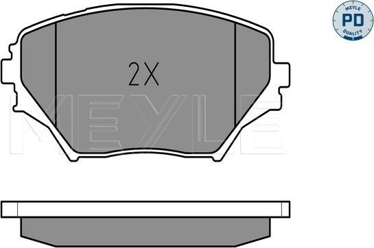 Meyle 025 235 8517/PD - Jarrupala, levyjarru inparts.fi