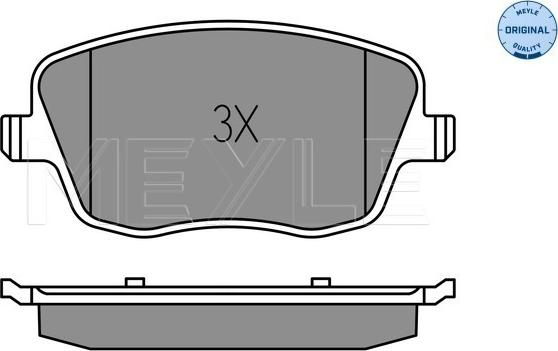 Meyle 025 235 8118/W - Jarrupala, levyjarru inparts.fi