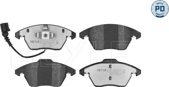 Meyle 025 235 8720/PD - Jarrupala, levyjarru inparts.fi