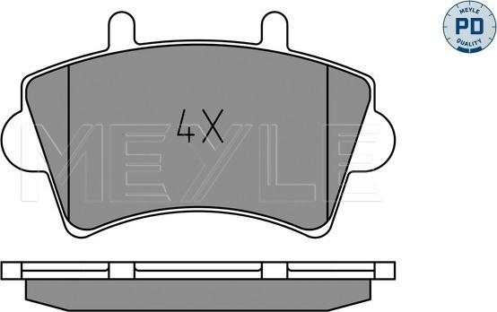 Meyle 025 236 1318/PD - Jarrupala, levyjarru inparts.fi