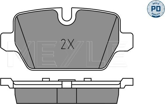 Meyle 025 236 2316/PD - Jarrupala, levyjarru inparts.fi