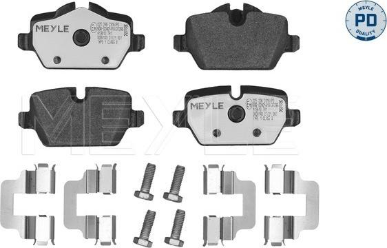 Meyle 025 236 2316/PD - Jarrupala, levyjarru inparts.fi