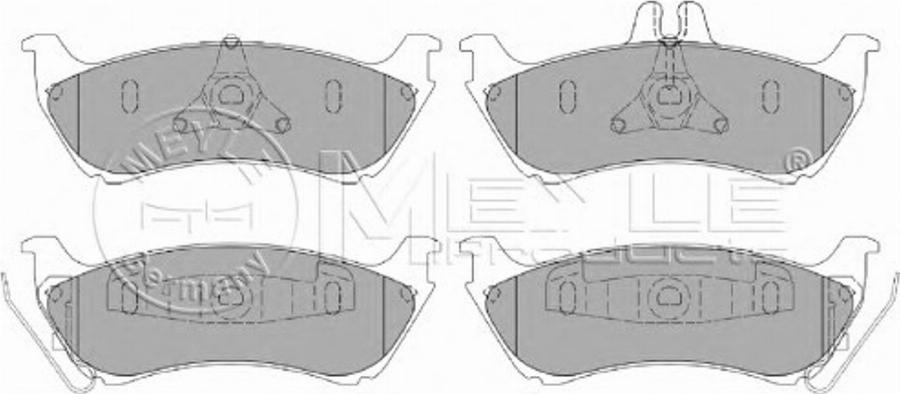 Meyle 025 231 9017 - Jarrupala, levyjarru inparts.fi