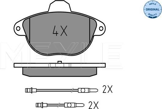 Meyle 025 231 4617/W - Jarrupala, levyjarru inparts.fi