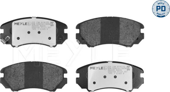 Meyle 025 238 9116/PD - Jarrupala, levyjarru inparts.fi