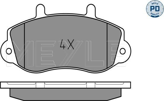 Meyle 025 233 0218/PD - Jarrupala, levyjarru inparts.fi