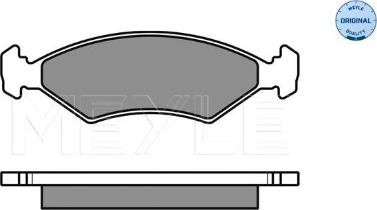 Meyle 025 233 8418/W - Jarrupala, levyjarru inparts.fi