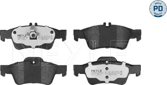 Meyle 025 233 3416/PD - Jarrupala, levyjarru inparts.fi