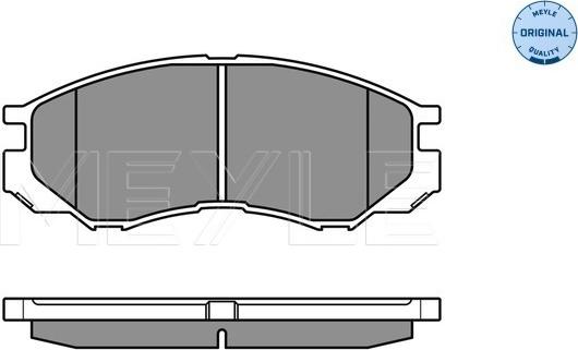 Meyle 025 232 9015/W - Jarrupala, levyjarru inparts.fi